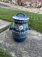 Kun Gazda - Tóth Karcag retro kerámia fűszertartó falusi paraszti nosztalgia dekoráció