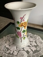 Hollóházi 36 cm magas, nagy méretű váza a 1980-as évekből!