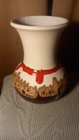 Bay Keramik West - Germany kerámia váza  70 -es évek 15 cm
