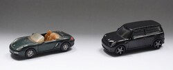 Terepasztal mini kocsi , Porsche Model DC065 Boxter 1/87  Dr. Ing. h.c. F. Porsche AG , Mini Clubman