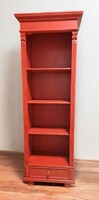 Ónémet telázsi keskeny szekrény  polcos könyves tároló
