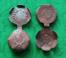 Állami Pénzverő plomba, 1957-1989, eredeti állapotban!