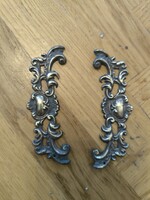 Antik bútor óra falióra asztali óra veretek rokokó bécsi barokk Ónémet 1880 körüli