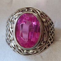 Szovjetunió kori ezüst gyűrű 875. Súly  6,67 g. Mérete 63  A gyűrű színe megváltozik..