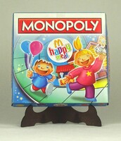 1F547 Mini Monopoly McDonald's Happy Meal utazós társasjáték