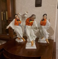 Antik Herendi porcelán betyárok!