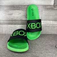 X-Box zöld strandpapucs 