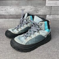 Decathlon Quechua waterproof bélelt világoskék túrabakancs 35