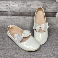 H&M törtfehér masnis lakk balerina cipő 32