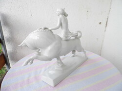 Európa elrablása herendi porcelán