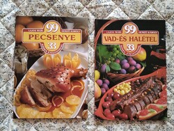 99 Pecsenye – 33 színes ételfotóval  99 Vad- és halétel – 33 színes ételfotóval