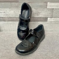 Richter fekete lakkcipő 35