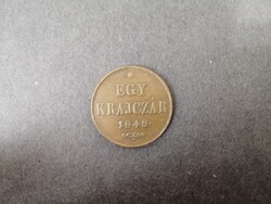 EGY KRAJCZÁR 1848