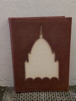 5784- Bőr dosszié az országház sziluettjével