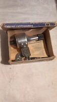 Retro keletnémet ( DDR ) kerékpár dinamó  , eredeti dobozában  , garancia levéllel,  tartozékaival