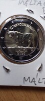 2 Euro - Maltese Ox 2025, Limited Edition BU Coin!