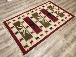 TORONTÁLI kézi szövésű gyapjú szőnyeg, 119 x 215 cm