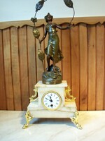 Antique French Marble Standing Clock
