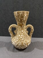 ART DEKO FRANCIA NAGYMÉRETŰ LÁVA VÁZA !!!  29X21 cm!!