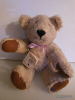 MACKÓ  - BRUMMOG -  34 cm - SCHNEIDER TEDDY - HITELESÍTŐVEL - EXKLUZÍV  - HIBÁTLAN