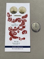 2023 A só (Magyar népmesék III.) 3000 Forint színesfém emlékérme, UNC, prospektussal