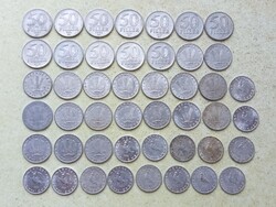 Magyarország 46 db Különböző Érme 10,20,50 Fillér 1953-1992