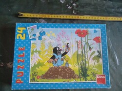 24-db-os Kisvakond puzzle, társasjáték , Alkudható