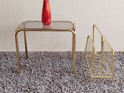 Hollywood Règency lerakó asztal+ újságtartó ALKUDHATÓ