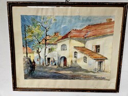 Csorna Károly tájkép