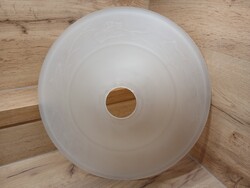 Tejüveg lámpabúra, levél mintával