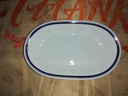 Alföldi kékcsíkos virslis tálak