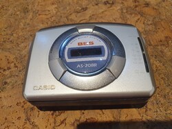 Retro casio AS-208R rádiós walkman szép állapotban müködik boombox híradástechnikai