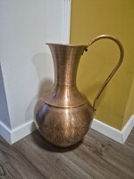 50 cm magas vörösréz kancsó