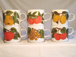 Alföldi porcelán bögrék