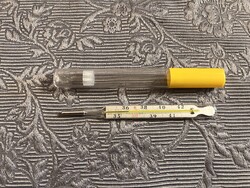 Régi higanyos lázmérő