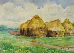 1X195 Pálla Jenő (1883-1958) : Nyári mező