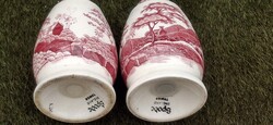 Vintage SPODE Hibátlan Só Bors Szóró Kuriózum
