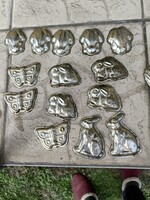 Nyúl, béka, lepke  sütőforma , csokiforma,  sütiforma eladó!