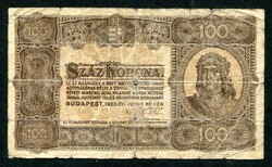 1923 100 Korona - nyomdahely nélkül