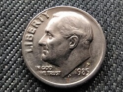 USA Roosevelt 1 dime 1985 P
