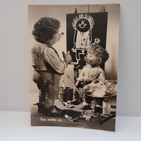 Steiff Mecki Sün képeslap.