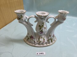 A1481 Chodziez lengyel gyertyatartó 16x21 cm