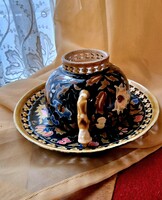 Zsolnay teás csésze aljjal