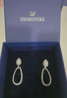 Swarovski lógós fülbevaló csodaszép