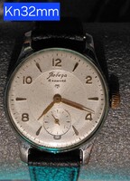 Pobeda  vintage wristwatch 1955 white .  Kn32mm . F2025