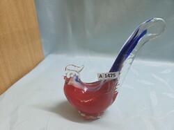 A1475 Gall kakas 1960as évek üveg 20 cm