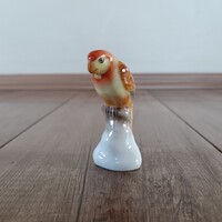 Régi Herendi porcelán pici papagáj