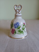 Hollóházi porcelán csengő