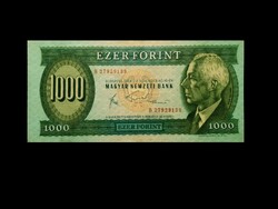 1000 FORINT - BARTÓKOS - Nagyon szép/egy hajtásnyommal!