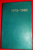 1979 -1980 school year - Teacher LEATHER calendar - PERFECT as shown